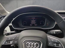 Audi Q3 35 TDI advanced exterieur in NAVARRABLAU METALLIC