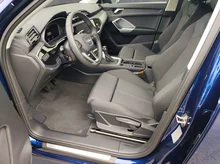 Audi Q3 35 TDI advanced exterieur in NAVARRABLAU METALLIC