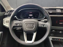 Audi Q3 35 TDI advanced exterieur in NAVARRABLAU METALLIC