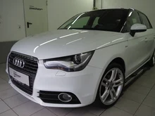 Audi A1 Sportback 1.2 TFSI Ambition in gletscherweiß metallic