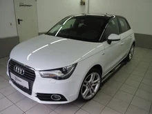 Audi A1 Sportback 1.2 TFSI Ambition in gletscherweiß metallic