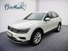VW Tiguan Highline TDI SCR 4MOTION DSG in Pure White