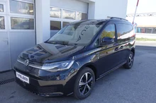 VW Caddy Dark Label eHybrid 110 kW in Deepblack Perleffekt