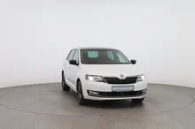Škoda Rapid SPACEBACK Sport TSI DSG in moon-weiß-metallic