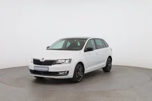 Škoda Rapid SPACEBACK Sport TSI DSG in moon-weiß-metallic