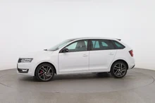 Škoda Rapid SPACEBACK Sport TSI DSG in moon-weiß-metallic