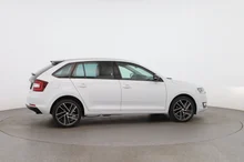 Škoda Rapid SPACEBACK Sport TSI DSG in moon-weiß-metallic