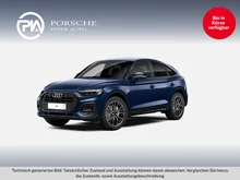 Audi Q5 Sportback 35 TDI advanced in navarrablau metallic