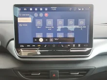 VW ID.4 Pro 210 kW Business in Mondsteingrau Dach schwarz