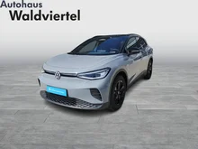 VW ID.4 Pro 210 kW Business in Mondsteingrau Dach schwarz