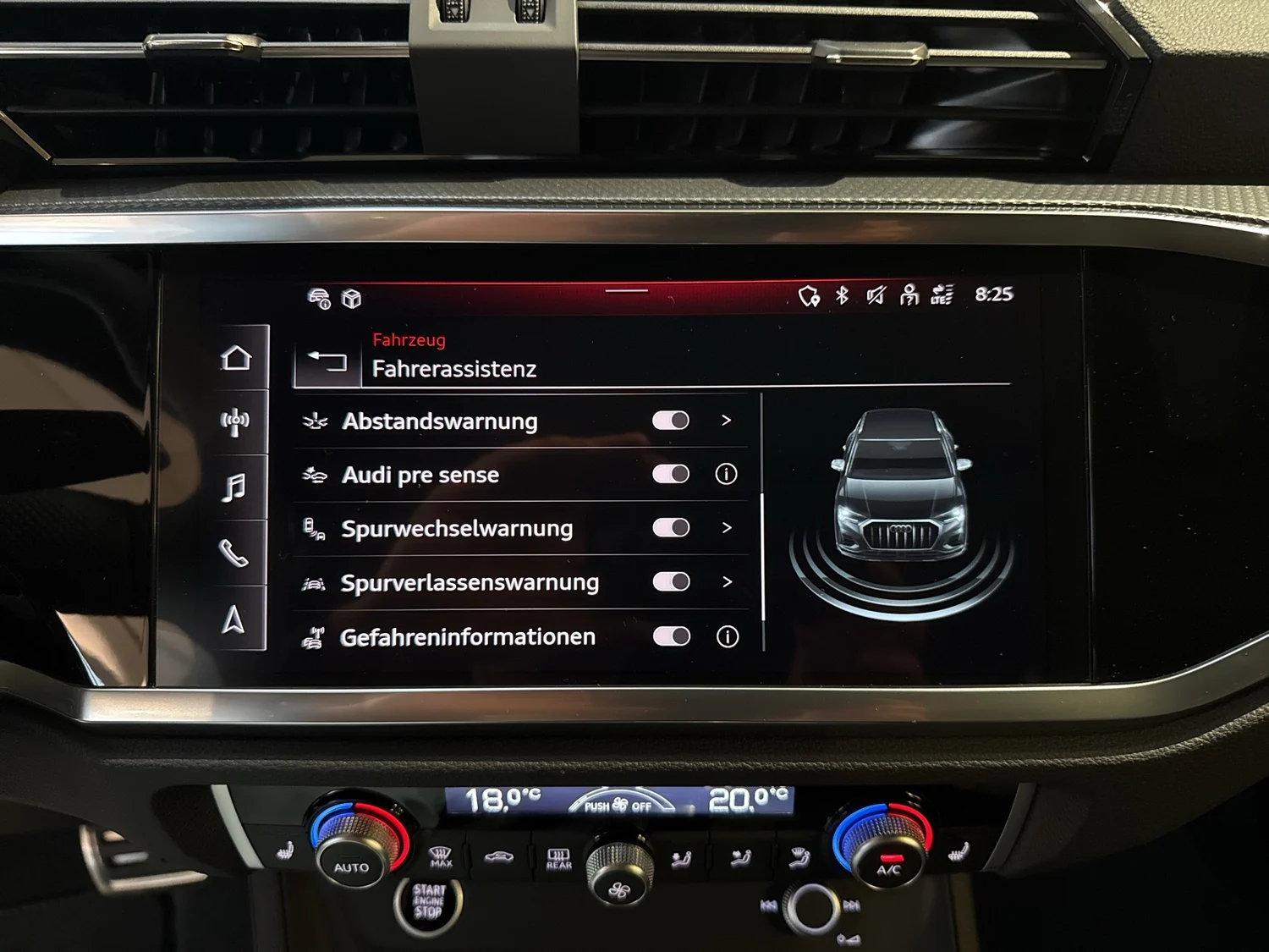 Bild eines Q3 35 TDI admired