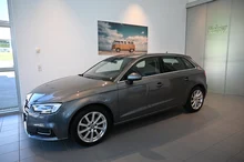 Audi A3 Sportback SB 1.6 TDI Design in Monsungrau Metallic