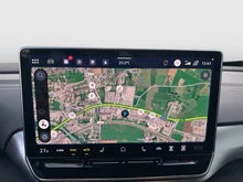 VW ID.4 Pro 4MOTION 220 kW Business -77 kWh in Scale Silver Metallic Dach schwarz
