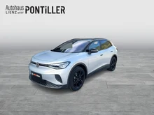 VW ID.4 Pro 4MOTION 220 kW Business -77 kWh in Scale Silver Metallic Dach schwarz