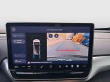 VW ID.4 Pro 4MOTION 220 kW Business -77 kWh in Scale Silver Metallic Dach schwarz
