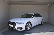 Audi A6 Avant 50 TFSI e quattro S line in 2Y Gletscherweiß Metallic