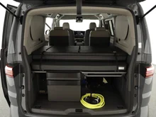VW California Beach Camper eHyb. 180 kW 4M in Puregrey / Dach Deepblack Perleffekt