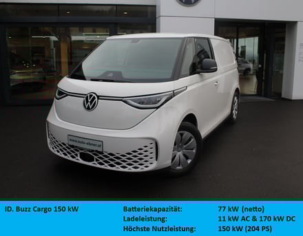 VW ID. Buzz Cargo 150 kW