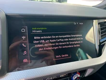 Audi A1 Sportback 25 TFSI intense in Gletscherweiss Metallic