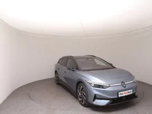 VW ID.7 Tourer Pro 210 kW Business - 77 kWh in Stonewashed Blue Metallic Dach Schwarz