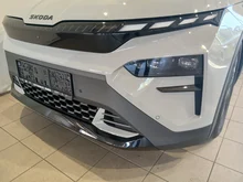 Škoda Elroq RS in Stahl-Grau