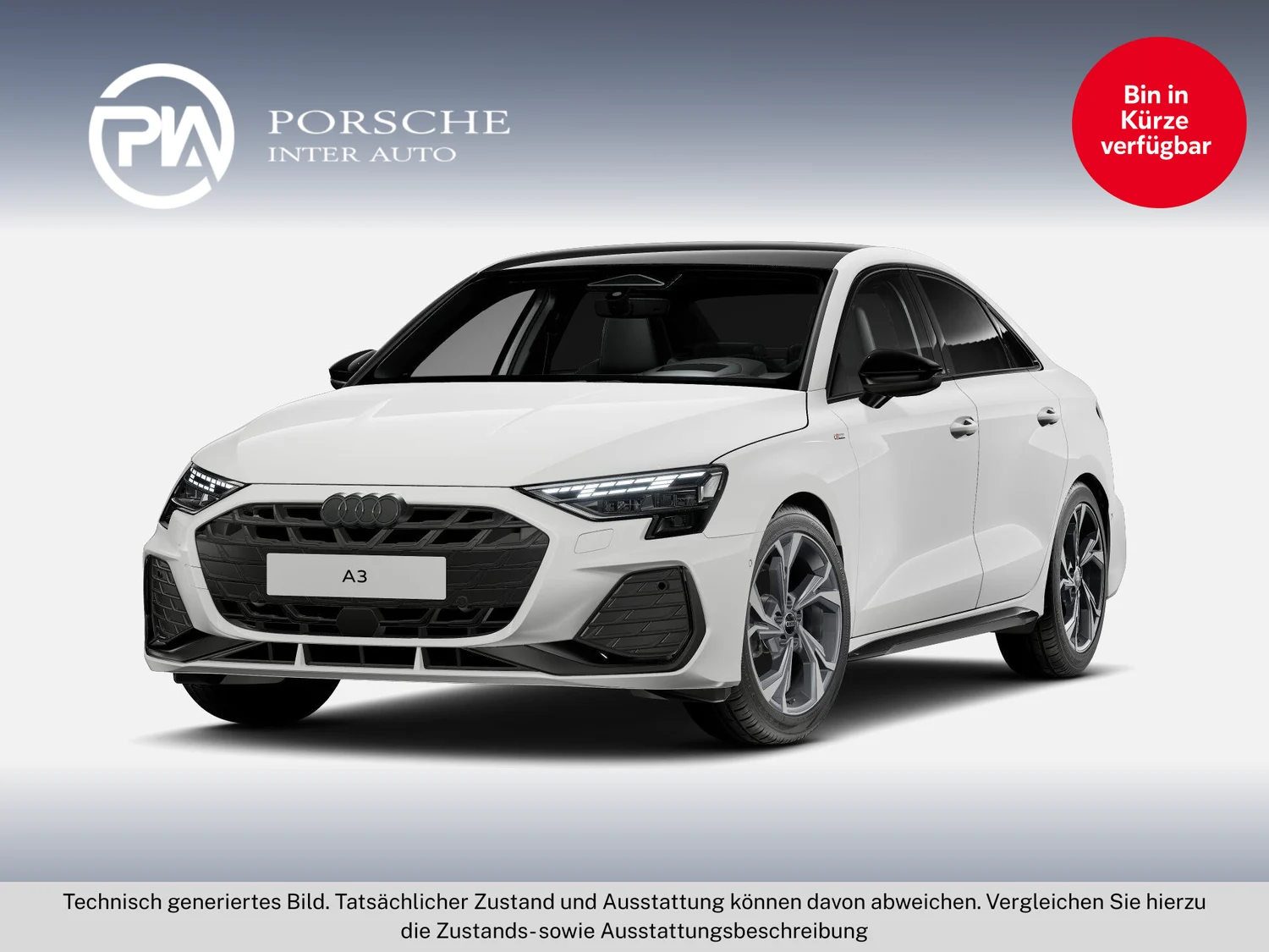 Bild eines Audi A3 Limousine 35 TDI S line