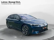 VW ID.7 Tourer GTX 4MOTION 250 kW in Aquamarinblau Dach Schwarz