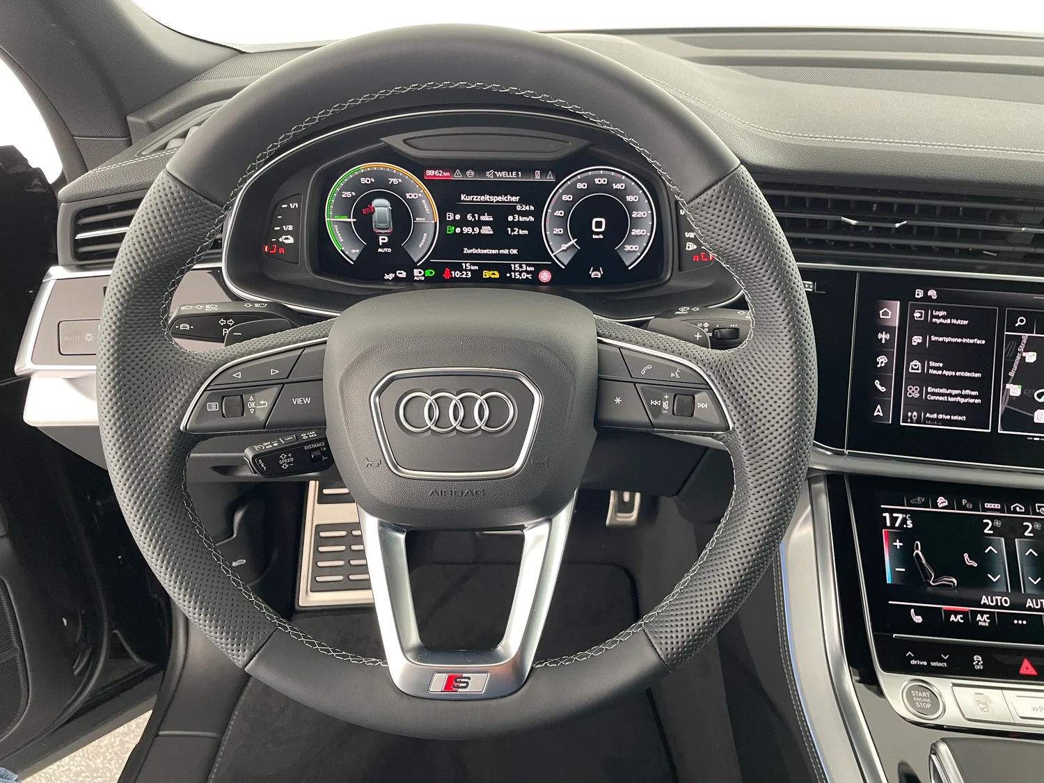 Bild eines Audi Q8 e-hybrid quattro 290 kW
