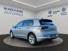 VW Golf Life TDI in F0 Oyster Silver Metallic