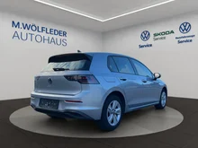 VW Golf Life TDI in F0 Oyster Silver Metallic