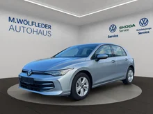 VW Golf Life TDI in F0 Oyster Silver Metallic