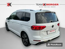VW Touran R-Line TSI DSG in Pure White