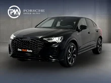 Audi Q3 Sportback 40 TDI quattro admired in Mythosschwarz Metallic