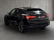 Audi Q3 Sportback 40 TDI quattro admired in Mythosschwarz Metallic