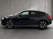 Audi Q3 Sportback 40 TDI quattro admired in Mythosschwarz Metallic