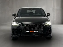 Audi Q3 Sportback 40 TDI quattro admired in Mythosschwarz Metallic