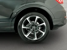 Audi Q3 Sportback 40 TDI quattro admired in Mythosschwarz Metallic