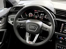 Audi Q3 Sportback 40 TDI quattro admired in Mythosschwarz Metallic