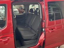 VW Caddy Family TSI in Sunsetred Metallic