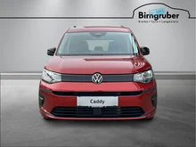 VW Caddy Family TSI in Sunsetred Metallic