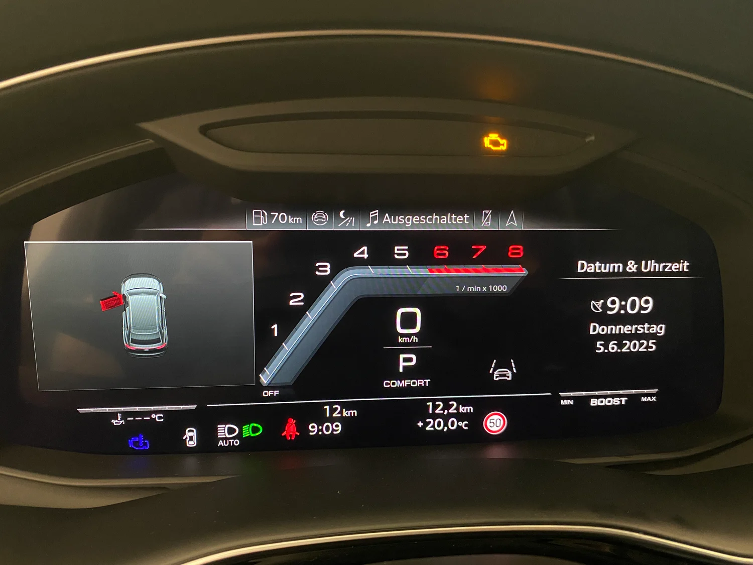 Bild eines Audi SQ8 TFSI quattro