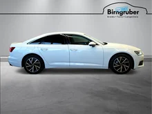 Audi A6 Limousine 40 TDI Design in Gletscherweiss Metallic