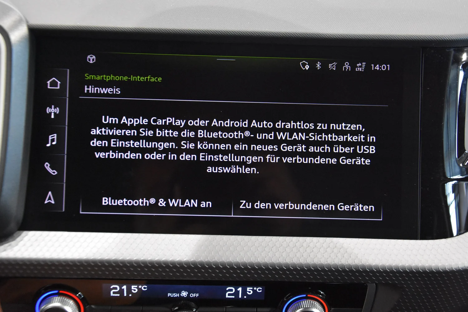Bild eines A1 Sportback 30 TFSI advanced