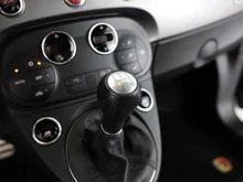 Abarth 500 595 Custom in schwarz - metallic-perleffektno