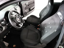 Abarth 500 595 Custom in schwarz - metallic-perleffektno