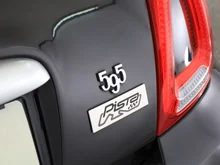Abarth 500 595 Custom in schwarz - metallic-perleffektno