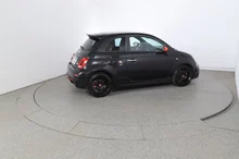 Abarth 500 595 Custom in schwarz - metallic-perleffektno