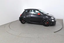 Abarth 500 595 Custom in schwarz - metallic-perleffektno