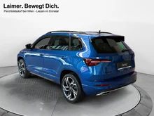 Škoda Karoq 4x4 Sportline TDI DSG in Race-Blau Metallic