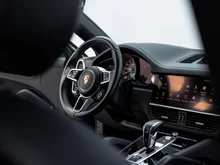 Porsche Cayenne E-Hybrid Coupé in quarzitgraumetallic